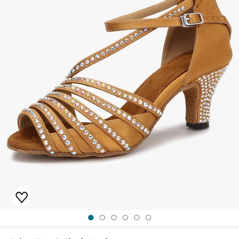 New dance shoes size 8